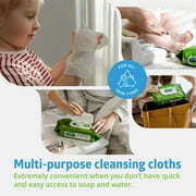 FitRight Disposable Adult Wipes for Incontinence, Personal Dry Cleansing Wipes, Aloe, Scented, 8 x 10in, 100 Count