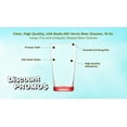 thumbnail image 3 of 10 ARC Nonic Beer Glasses Set, 19 oz. - Clear, Pub, USA made - Red, 3 of 5