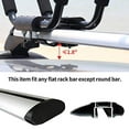 thumbnail image 3 of XCAR 2 Pairs Universal Kayak Rack Canoe Car Racks Set Roof Top Mount Carrier with 4 Straps for Suif Board,Kayak,Canoe,SUP, 3 of 5