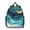 Teal Gold Marble-1, variant on Teal Gold Marble Backpack Backpack for School,Cute School Bag,Schoolbag with Adjustable Shoulder Straps & Padded Back,13.8"x11.4"x6"