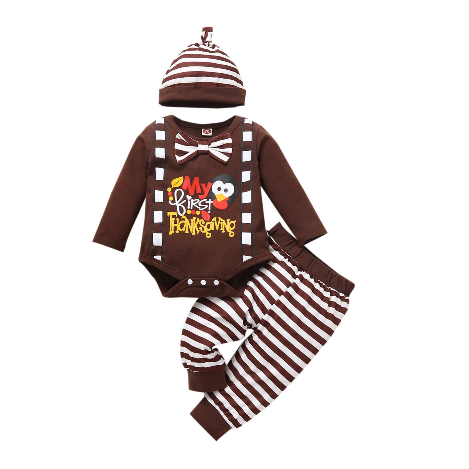 YWDJ 018Months Thanksgiving Day Swaddle Wrap Newborn Blanket Sleeping