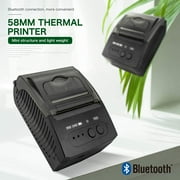 NETUM Bluetooth Receipt Printer, Portable 58mm Mini Thermal Pos Printer, Compatible with Android/Windows - NT-1809