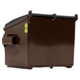 thumbnail image 2 of Refuse Trash Bin Brown 1/34 Diecast Model by First Gear, 2 of 4