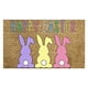thumbnail image 2 of Teissuly Easter Doormat Easter Eggs Rabbit Entryway Front Porch Rugs Anti-skid Bottom Floor Indoor Outdoor Carpet for Home Patio Home Decor (40*60cm) Teissuly WER202401276321, 2 of 7