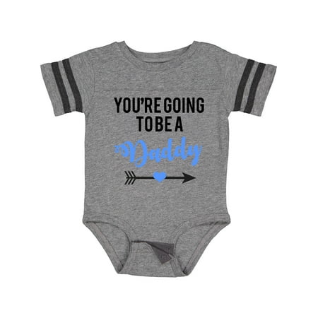 

Inktastic You re Going to Be a Daddy Blue Gift Baby Boy or Baby Girl Bodysuit