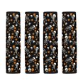 thumbnail image 5 of Chririnla Car Seat Belt Pads Waterproof Composite SBR, Compatible with, Suitable for Van, Skeleton Basketball Print, 5 of 8