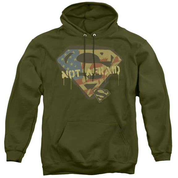 Superman - Not Afraid - Pull-Over Hoodie - XXX-Large