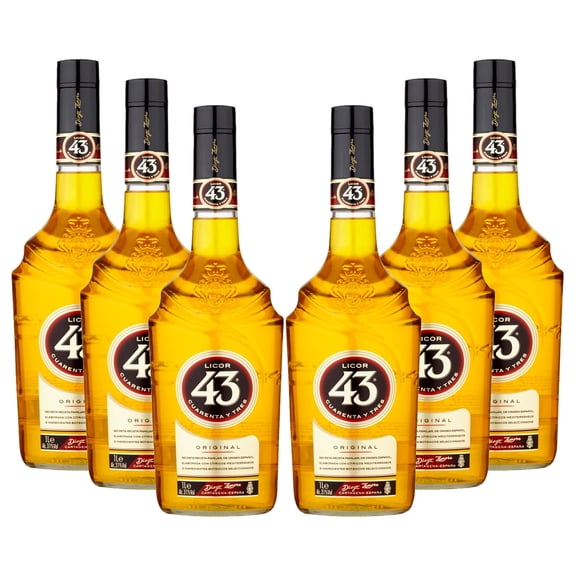 Pack 6 Licor 43 1 lt Importado