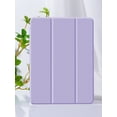 thumbnail image 1 of 1pc Pure White Silicone Painted Tablet Protective Case With Pen Slot, Shockproof, Sleep/wake Function, Compatible With Samsung Ipad, 1 of 4