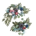 thumbnail image 4 of Abbracc 2 Pieces Artificial Wreath Artificial Floral Swag Simulation Garland Flower Swag D, 4 of 9