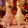 thumbnail image 3 of JDH 2PCS Christmas Mold New Faceless Santa Claus Aromatherapy Candle Silicone Molds Resin Casting Mould for DIY Candle Making Polymer Clay Craft Plaster Christmas Home Desktop Decoration, 3 of 6