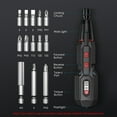 thumbnail image 4 of Cordless Screwdriver Set 4.2V Lithium batteries 3Adjustable Torque Mode Double LED Work Lights USB Charging For Electronic, 4 of 9