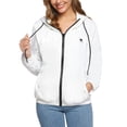 thumbnail image 1 of Purcoar Raincoat Women Lightweight Waterproof Rain Jackets Outdoor Hooded Windbreaker XS-XXL, 1 of 9