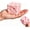Pink, variant on Yellow Squeeze Cheese Squishy - Squeeze Luck Cheese Squishy Skin Soft , Soft Novelty Slow Rising Sensory Cheese Stress & Anxiety Relief Fidget Toys (Yellow, S (5cm))