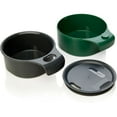 thumbnail image 2 of Humangear 16 oz. cupCUP Convertible Nesting System - Charcoal/Green, 2 of 2