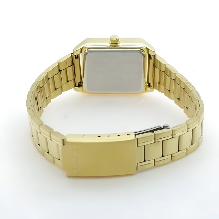 Casio Analog Gold Tone Dress Watch, Women's Stainless Steel, Water