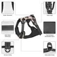 thumbnail image 6 of Bingfone Retro Red Black Roses No Pull Dog Vest Harness For Small Medium Large Dogs Strap For Puppy Walking,Training,Dog Harness-X-Large, 6 of 9