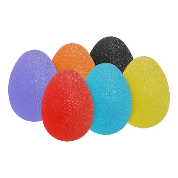Hand Exercise Ball, Squeeze Balls Stress Ball Grip Strengthening Occupational Equipment, Multicolor 6Pcs