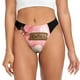 thumbnail image 1 of Balery Coffee Gnome (1) Tangas de Algodón para Mujer con Estampado – Ropa Interior Sexy, Transpirable, G-string-X-Small, 1 of 6