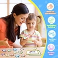 thumbnail image 4 of Puzzles de palabras CVC Edumix, 25 unidades, letras del alfabeto para niños, 4 of 7