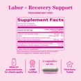 thumbnail image 6 of Pink Stork Labor Prep Supplement, Evening Primrose, Red Raspberry Leaf, Folate, Calcium, Pregnancy, 60 Capsules, 6 of 6