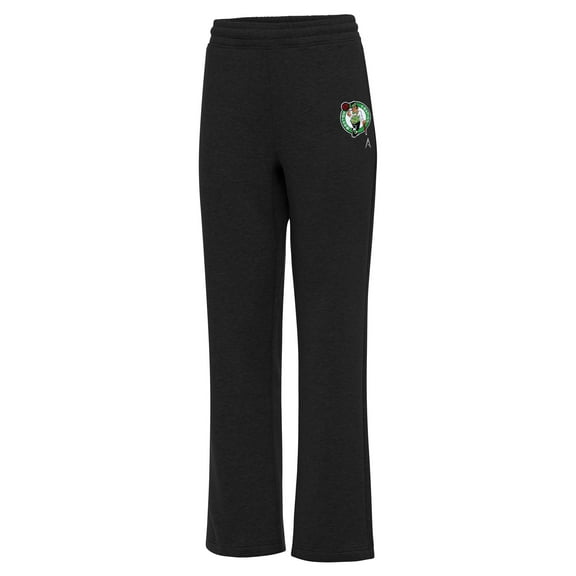 Women's Antigua Black Boston Celtics Victory Sweatpants