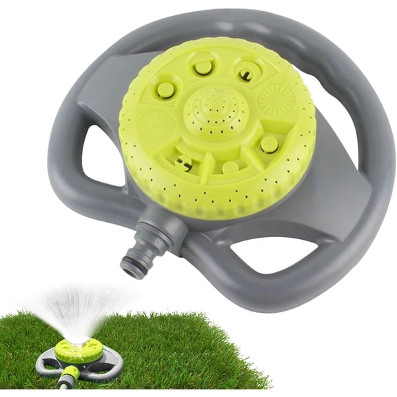 Garden Sprinkler | Adjustable Spray Watering Irrigation - Lawn Garden Sprinklers Head | Outdoor Greenhouse Landscape Raised Bed Patio Farm Plant Flower Vegetable