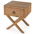 thumbnail image 1 of Mesa auxiliar Butler Specialty Lark de madera natural con 1 cajón, 1 of 9