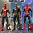 thumbnail image 2 of ZD - Marvel Spiderman No Way Home Figura de acción, Conjunto negro y dorado, Figura de acción de Spider-man, Modelo de juguete, Gran regalo zhangmengya LED, 2 of 2