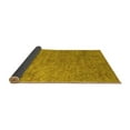 thumbnail image 2 of Ahgly Company Indoor Square Abstract Yellow Contemporary Area Rugs, 7' Square, 2 of 4