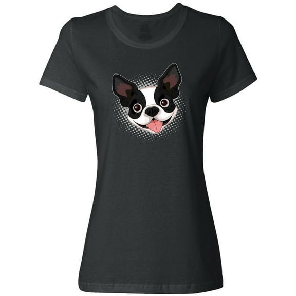 Inktastic Boston Terrier Dog Gift Women's T-Shirt