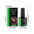 thumbnail image 3 of Glow In The Dark Gel, Glow Transparent Nail Top Coat, Long-lasting Luminous Nail Gel Top Coat for Nail Art, UV LED Needed Perfect with Any Colors Salon Pro DIY Home, 3 of 6