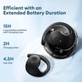 thumbnail image 3 of Audífonos inalámbricos de traducción Bluetooth Hy-T26 Pro, audífonos traductores de idiomas, traducción bidireccional en tiempo real, audífonos abiertos Hy-T26 compatibles con más de 75 idiomas., 3 of 6