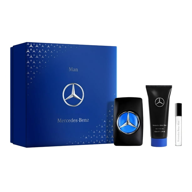 Set de regalo de perfume Mercedes Benz Sign para hombre, 3 unidades