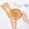 thumbnail image 5 of Coiled Basket Weaving Craft DIY Macrame Basket Kit for Beginners and Adults Gift, 5 of 7