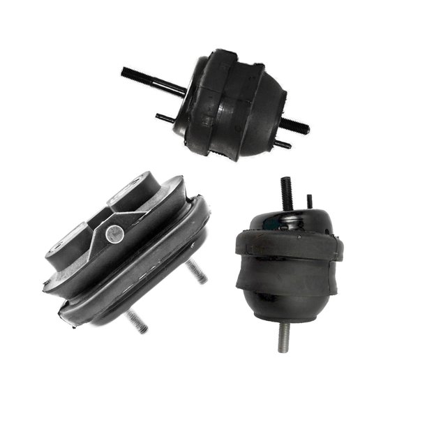 For 0608 Buick Lucerne 3.8L 5439 5456 5437 Set 3PCS Motor & Trans