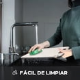 thumbnail image 3 of 2 IN 1 Tabla de Cortar de Acero Inoxidable - 36.5 * 25 CM, Tablas Para Picar Cocina, Titanium Cutting Board, Tabla de Cortar Cocina Para Diferentes Materiales Alimenticios (Patr&oacute;n plano (2p, 3 of 8