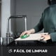 thumbnail image 3 of 2 IN 1 Tabla de Cortar de Acero Inoxidable - 36.5 * 25 CM, Tablas Para Picar Cocina, Titanium Cutting Board, Tabla de Cortar Cocina Para Diferentes Materiales Alimenticios (Patr&oacute;n plano (2p, 3 of 8