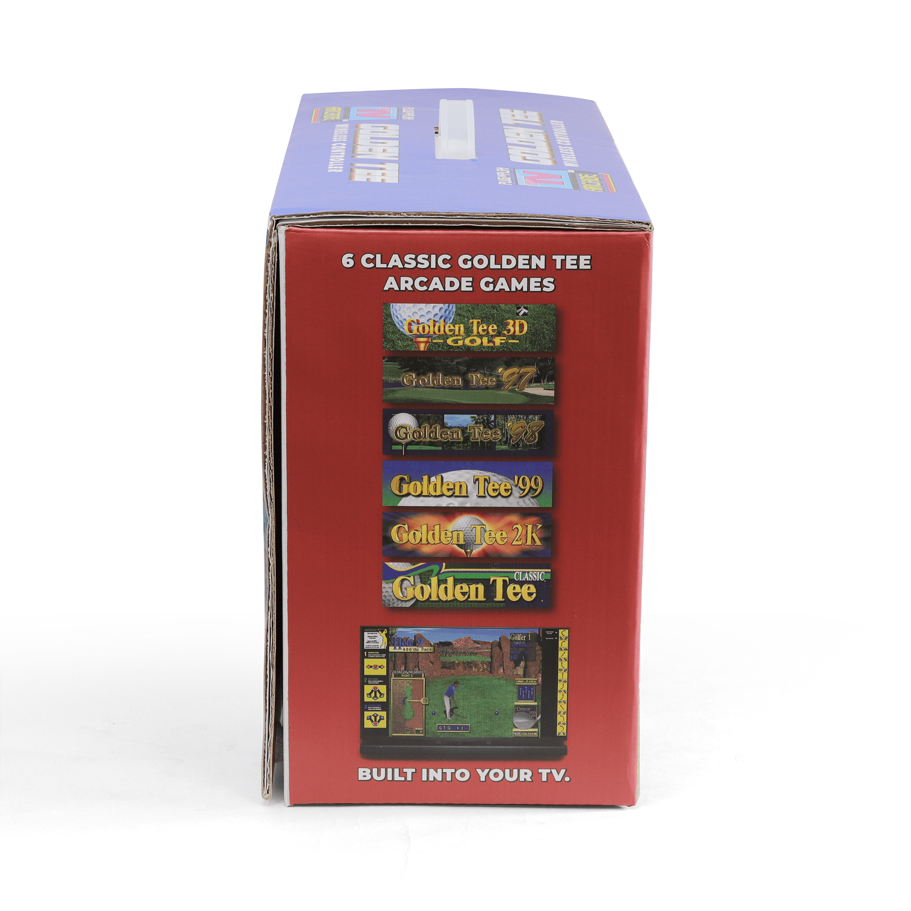 Golden Tee Plug and Play - Plays Six Classic Arcade Games