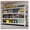White, variant on 68" W Storage Shelves 8000lbs Garage Metal Shelving Heavy Duty Garage Shelves Adjustable Storage Shelves for Industrial, Factory, (68" W X 24" D X 63.5" H)