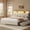 Beige, variant on GUNAITO Queen Bed Frame with Storage Headboard, 2 Drawers Platform Upholstered LED Bed Frame with USB Ports & Outlets Gray
