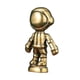 thumbnail image 3 of Brass Robot Antique Robot Statue Figurine Vintage Punk Style Robot Home Decor, 3 of 4