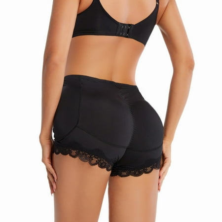 Spdoo Women Butt Lifter Padded Shapewear Hip Enhancer Underwear Lace Control Panties Body Shaper Brief Boyshorts S to Plus Size 6XL