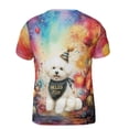 thumbnail image 2 of Hello 2025 Bichon Frise Celebrates Happy New Year Firework Balloon All Over Print 3D Shirt Unisex Merch Bichons Dog Lovers Gifts Idea - 02024, 2 of 6