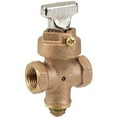 thumbnail image 1 of Homewerks 225-2-34-34 Threaded Ground Key Stop And Drain Valve- Bronze - 0.75 in., 1 of 3