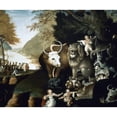 thumbnail image 2 of Hicks: Peaceable Kingdom. /Noil On Canvas By Edward Hicks, 1840-45. Poster Print by  (18 x 24), 2 of 2