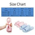 thumbnail image 2 of Indoor Slippers for Women Slipper Open Toe Shower Shoes Anti-slip Bath Sandals for Bedroom, Bathroom, Sky Blue, 2 of 7