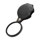 thumbnail image 1 of Lupa de lente de vidrio práctica con cubierta de cuero de PU Lupa de bolsillo plegable para 7cm, 1 of 9