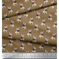 thumbnail image 3 of Soimoi Polyester Crepe Fabric Pug Dog Print Fabric by The Yard 42 Inch Wide, 3 of 3