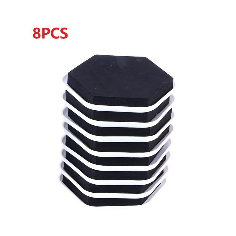 8 Pcs Furniture Sliders for Carpet Heavy Duty Furniture Moving Pads